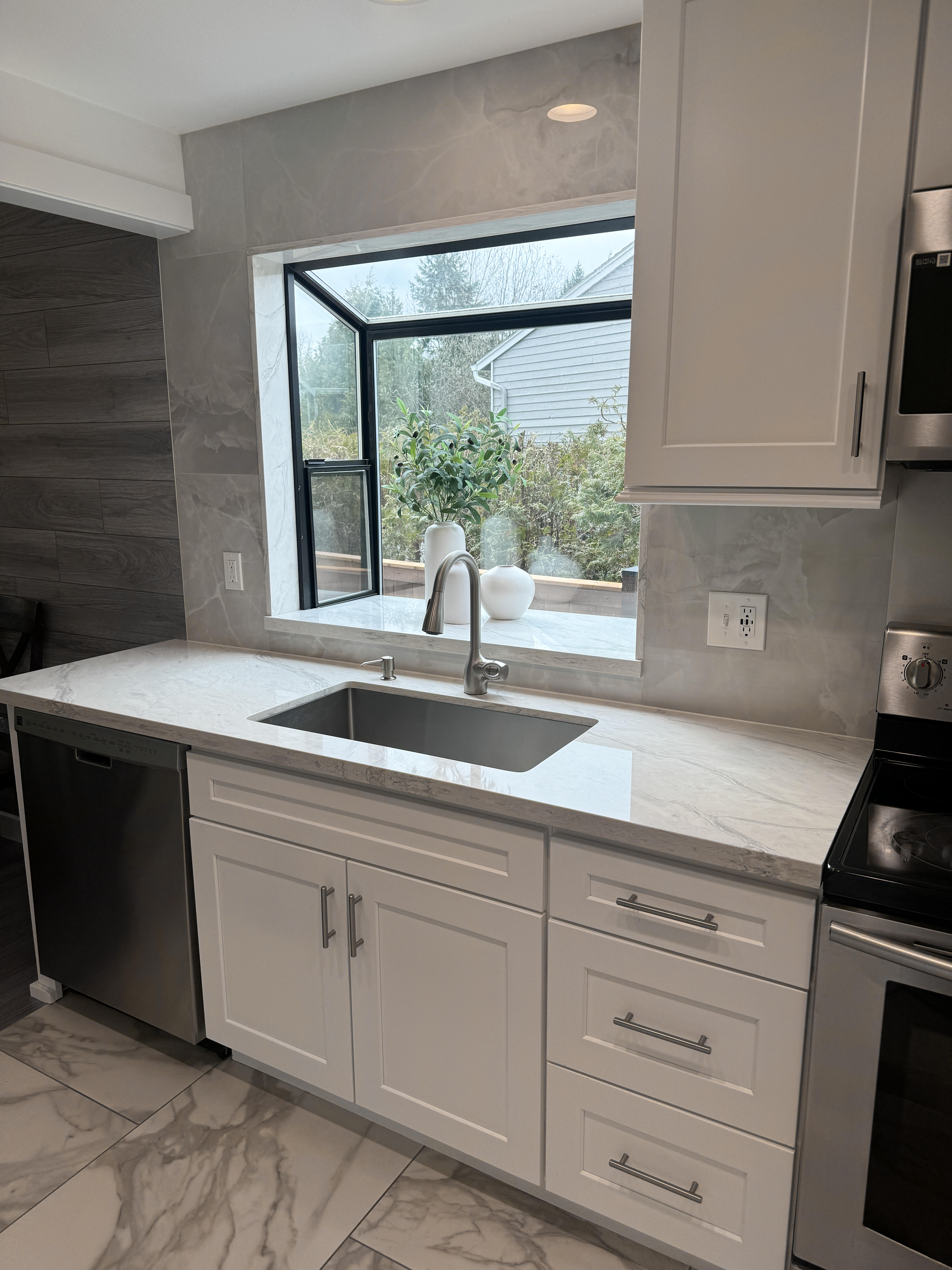 Modern kitchen renovation
